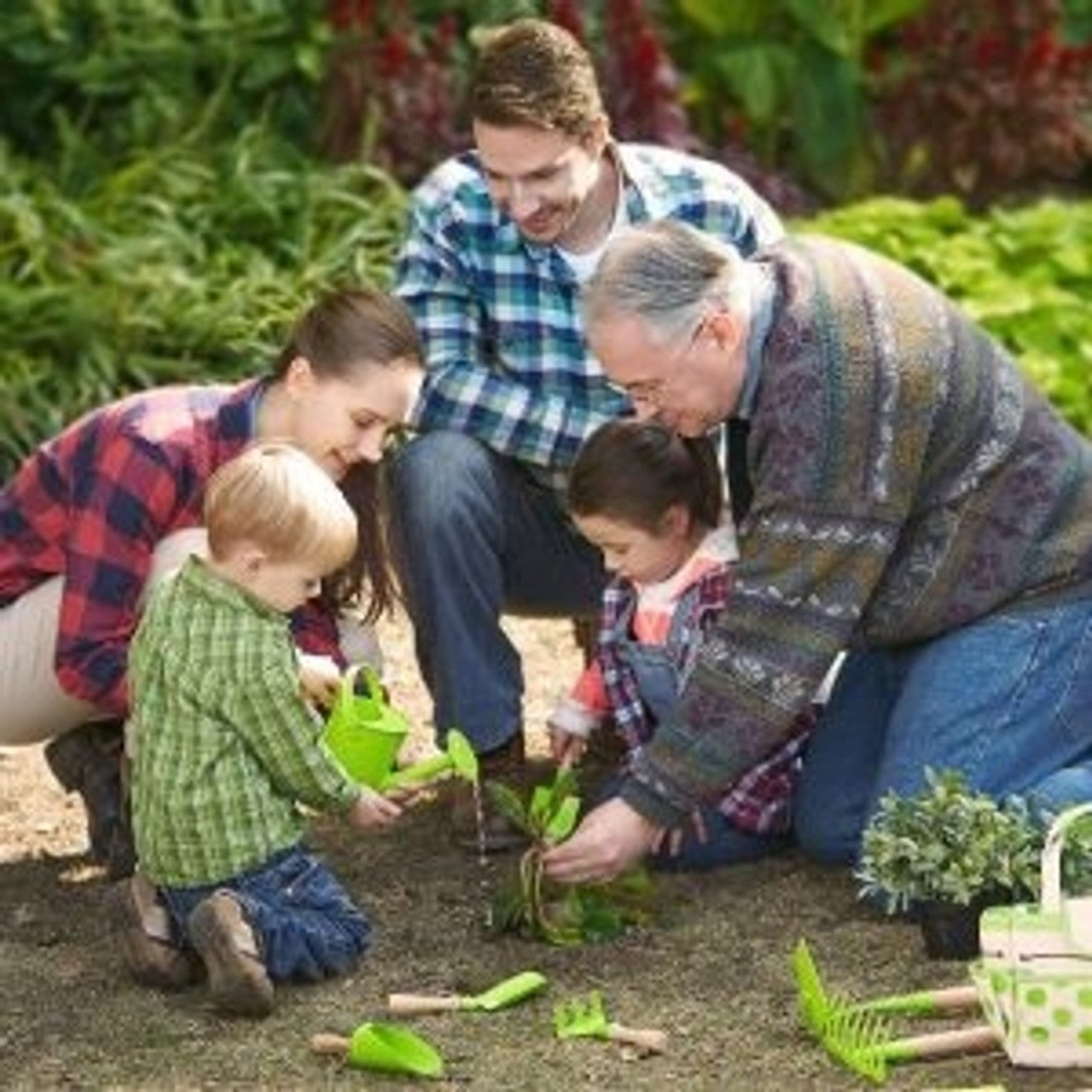 Outdoor Gardening Bag with Tools