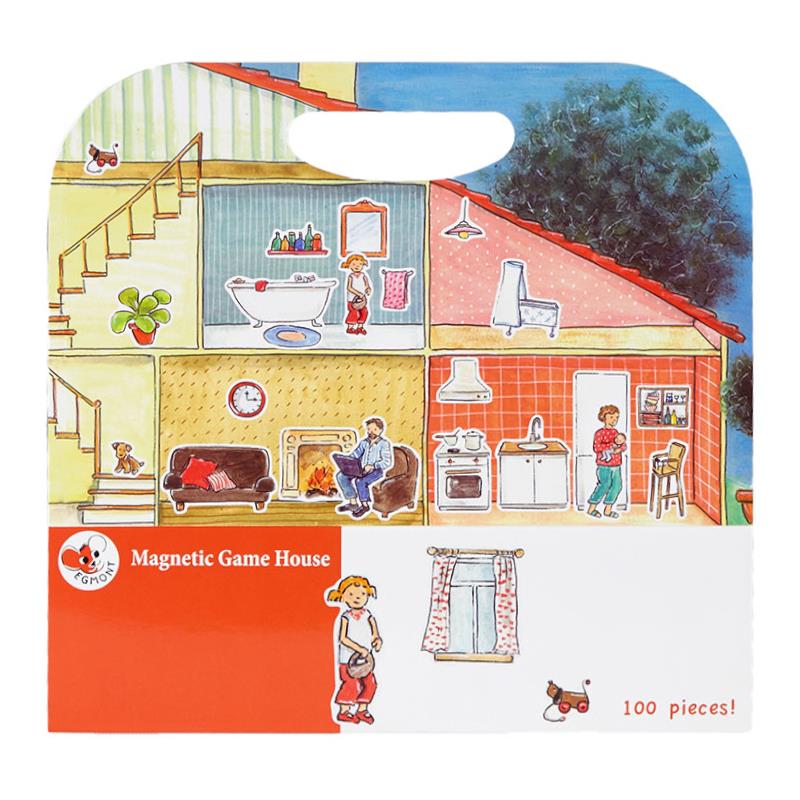 Magnetic Play-scene Game - House