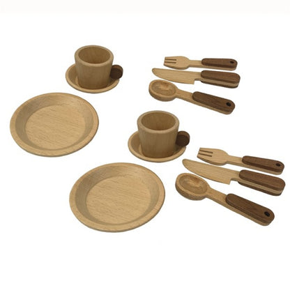 Wooden Breakfast Set