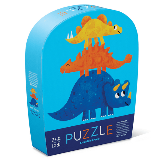 Mini Puzzle 12pc - Dino Friends