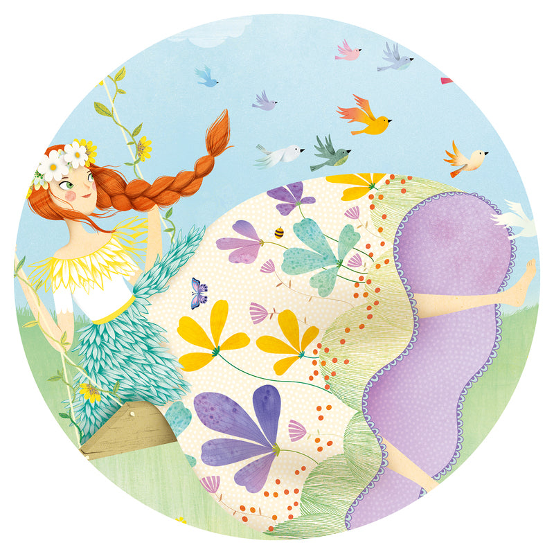 The Princess of Spring 26 Piece Silhouette Puzzle
