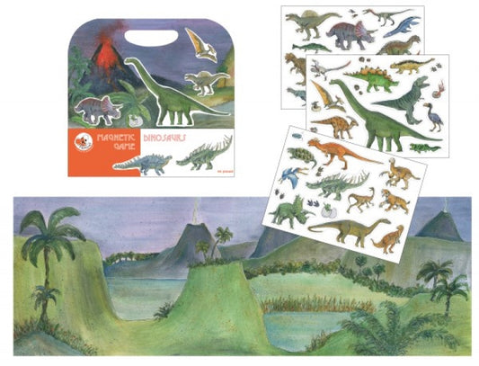 Magnetic Play-scene Game - Dinosaur