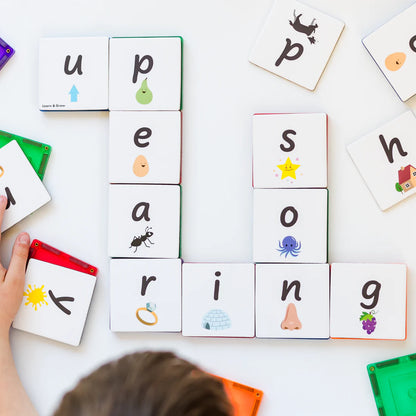 Magnetic Tile Topper - Alphabet Lower Case