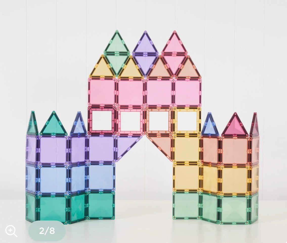104 Piece Pastel Creative Pack - Connetix Tiles