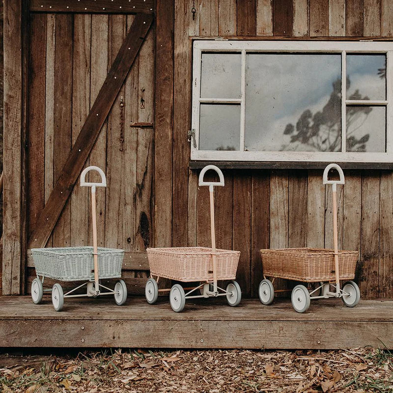 Rattan Wonder Wagon - Various Colours