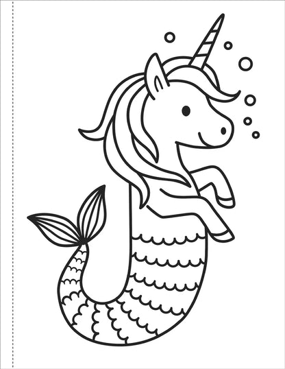 Mermaids Colouring Book