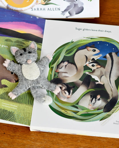 Jumping Joeys Finger Puppets and Book Set