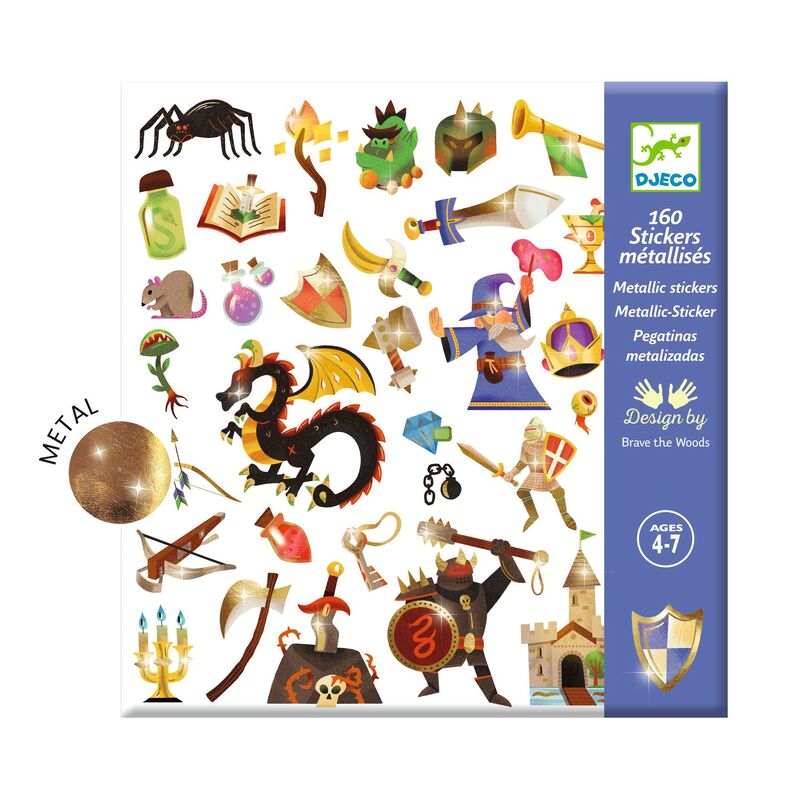 Stickers Medieval Fantasy – My Small World Adventures
