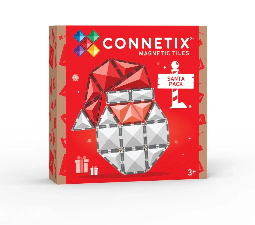 Connetix Christmas Santa pack 17 pc