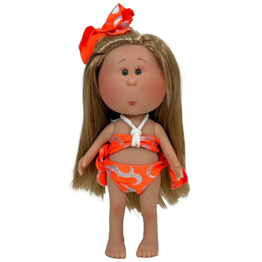 Handcrafted Collectible Doll - Little Mia Beach Babe Summer Doll