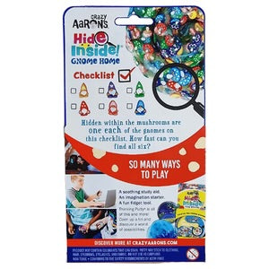 Crazy Aaron's Hide Inside! Gnome Home Thinking Putty