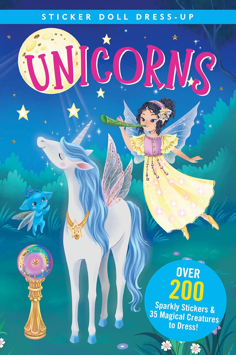 Sticker Doll Dress-Up - Unicorns