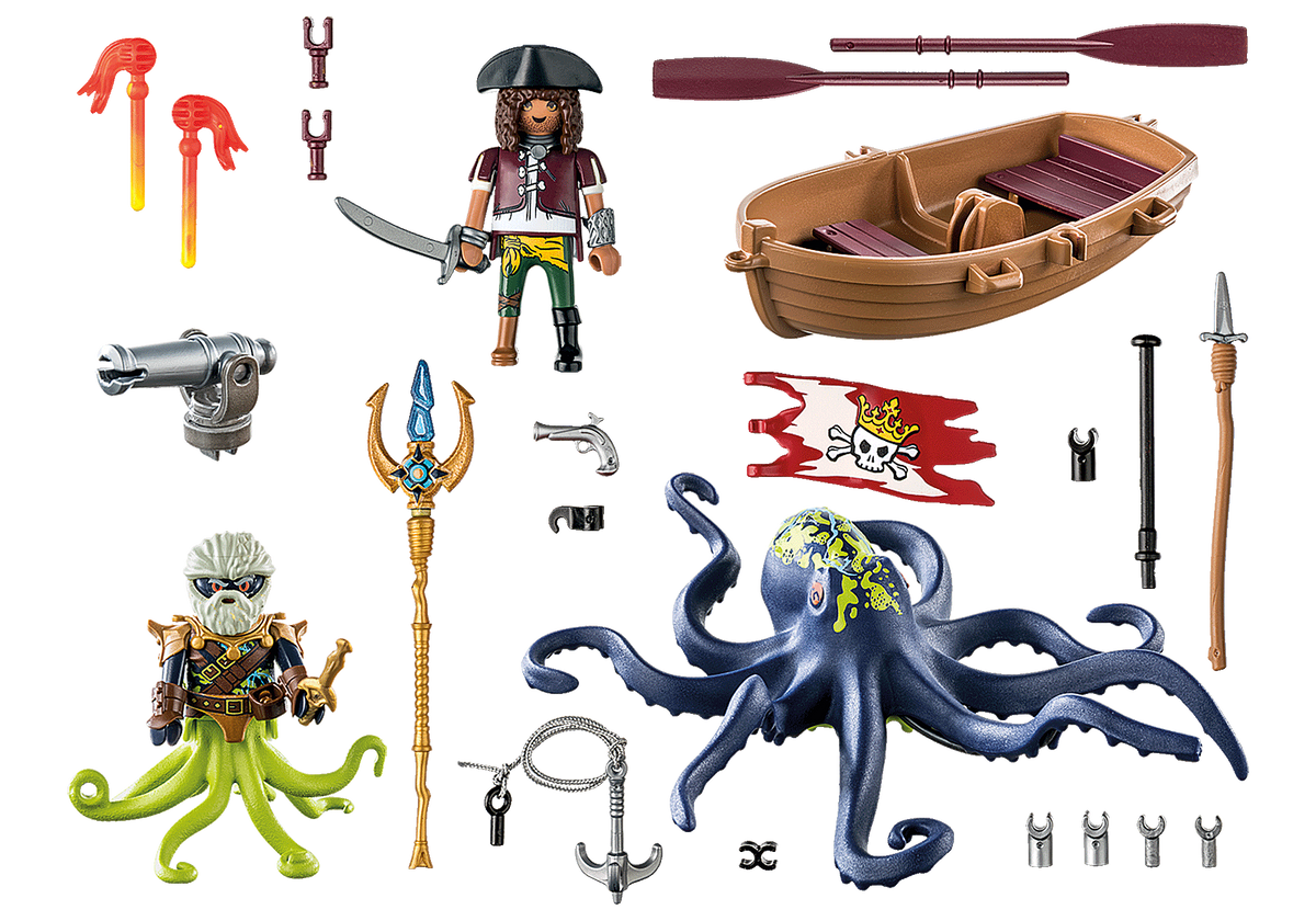 Playmobil - Battle against the Giant Octopus