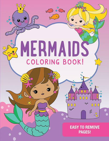 Mermaids Colouring Book