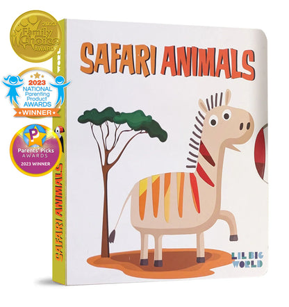 Safari Board Book - LilBigWorld