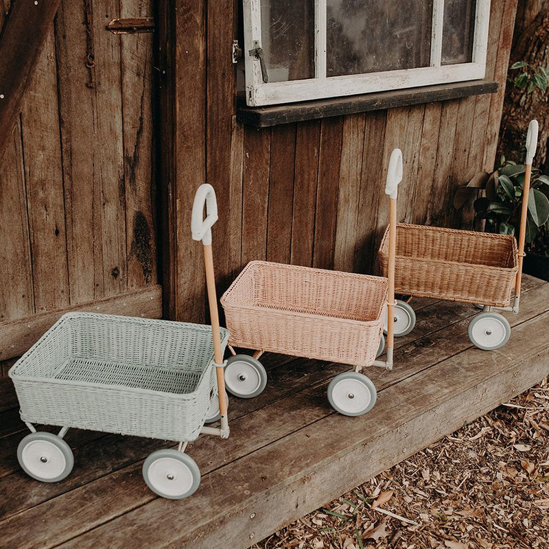 Rattan Wonder Wagon - Various Colours