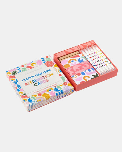 COLOUR YOUR OWN AFFIRMATION CARDS