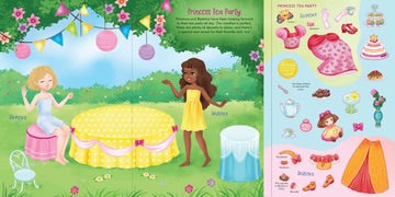 Sticker Doll Dress-Up - Princesses