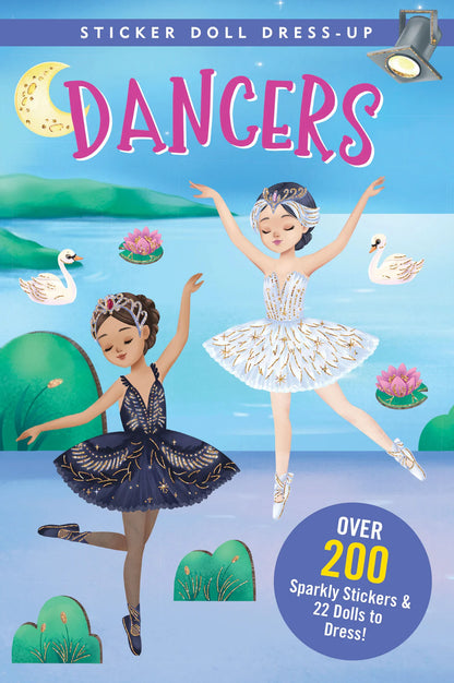 Sticker Doll Dress-Up - Dancers