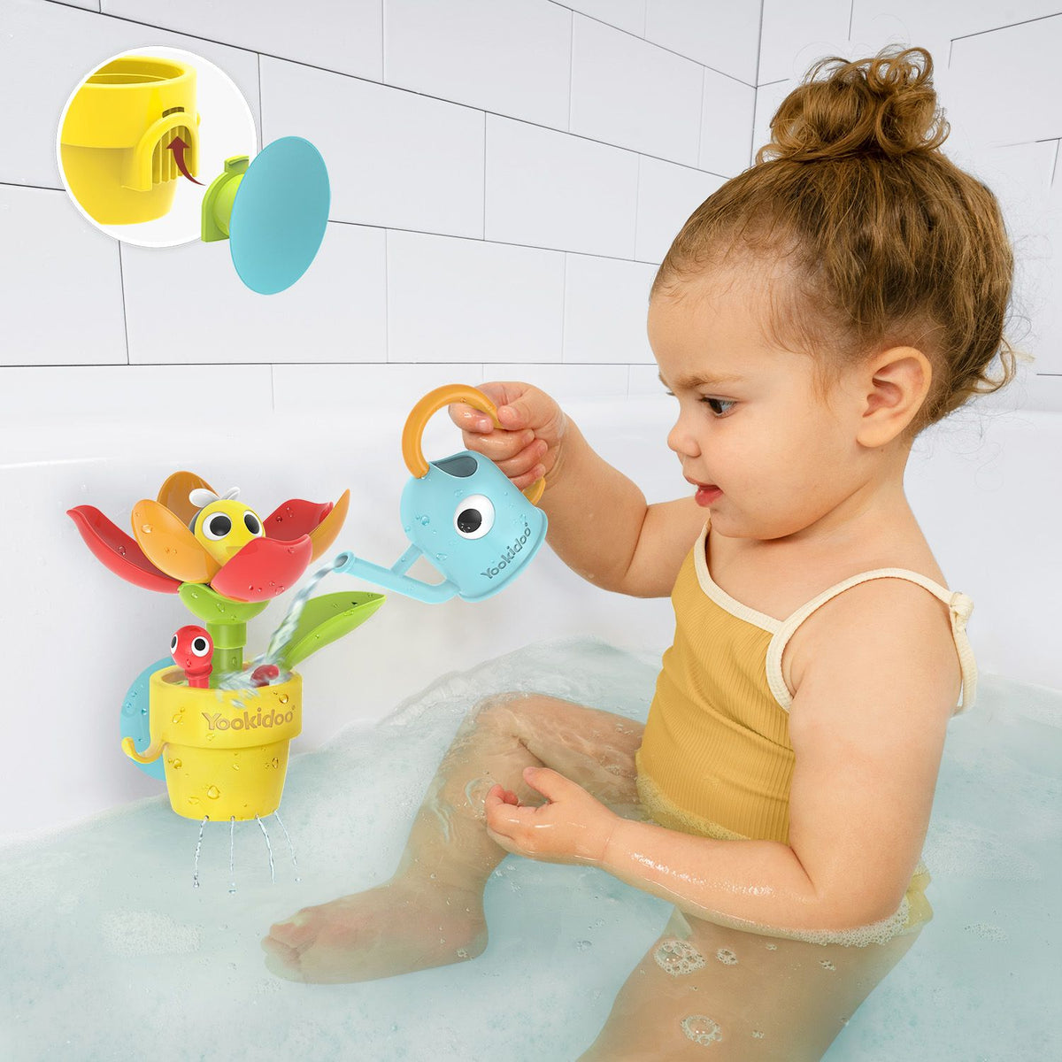 YooKidoo - Peek-a-Bee Tub Flower