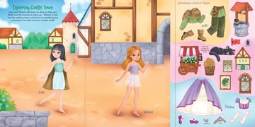 Sticker Doll Dress-Up - Princesses