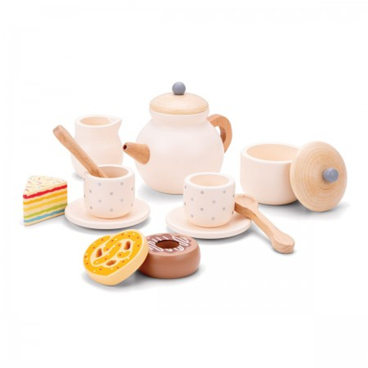 Wooden Tea Set