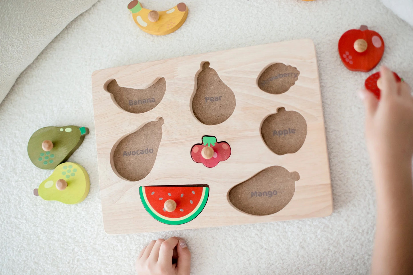 Fruit peg Puzzle