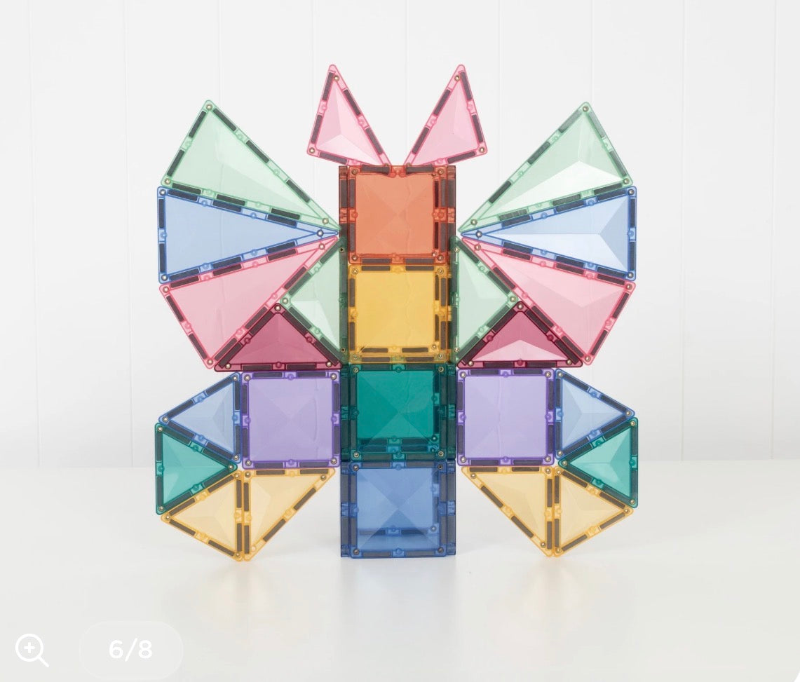 104 Piece Pastel Creative Pack - Connetix Tiles
