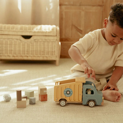 Little Dutch- Wooden Garbage Truck