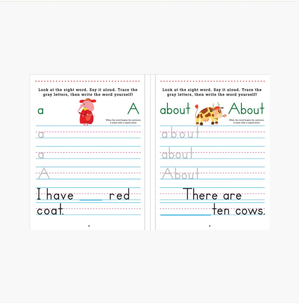 Trace and Learn - Sight Words