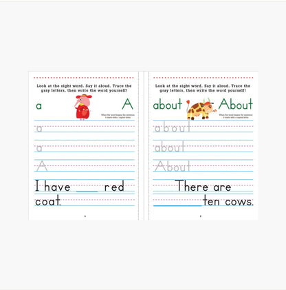 Trace and Learn - Sight Words