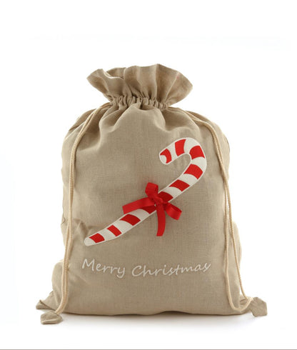 Santa Sack - Candy Cane