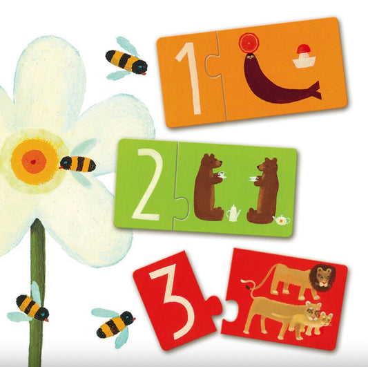 Duo Numbers 20pc Puzzle