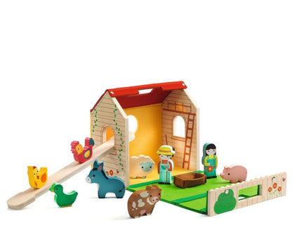 Softi-Farm Felt & Wood Play Set