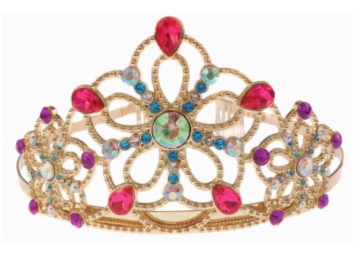 Bejewelled Tiara - Gold