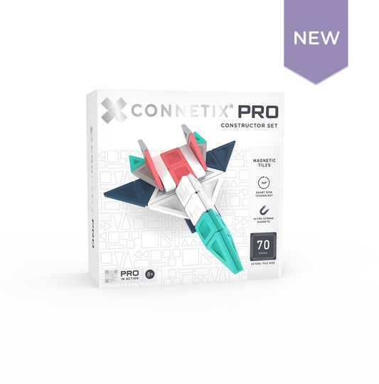 70pc PRO Constructor Set - Connetix Tiles