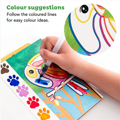 Paint a picture - Wild Animals