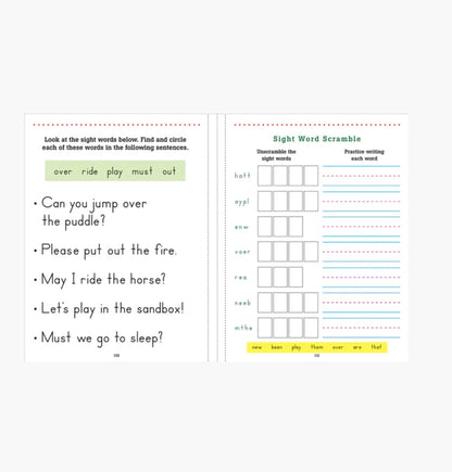 Trace and Learn - Sight Words