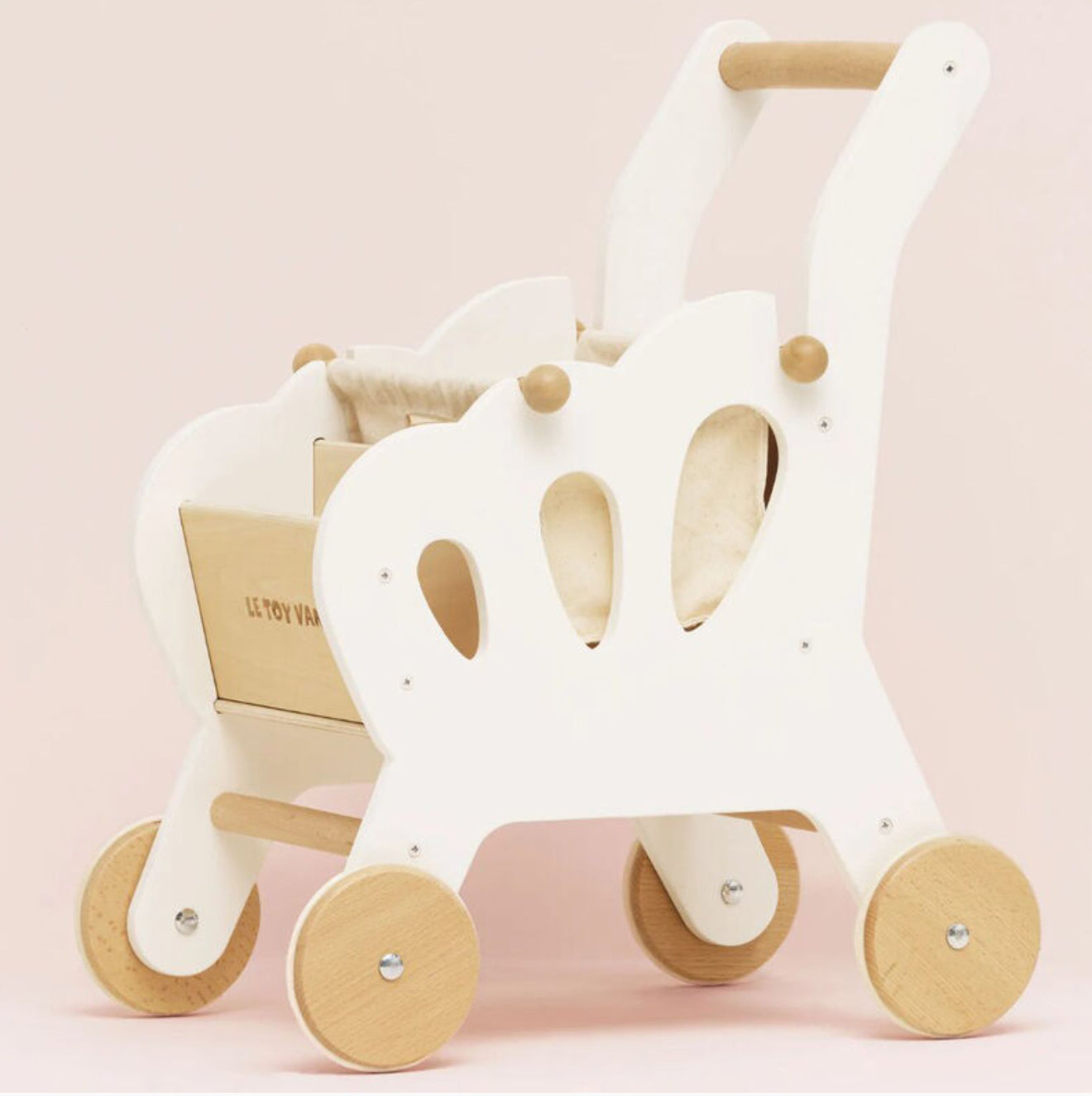 Wooden Shopping Trolley & Bag (Local pick up only)
