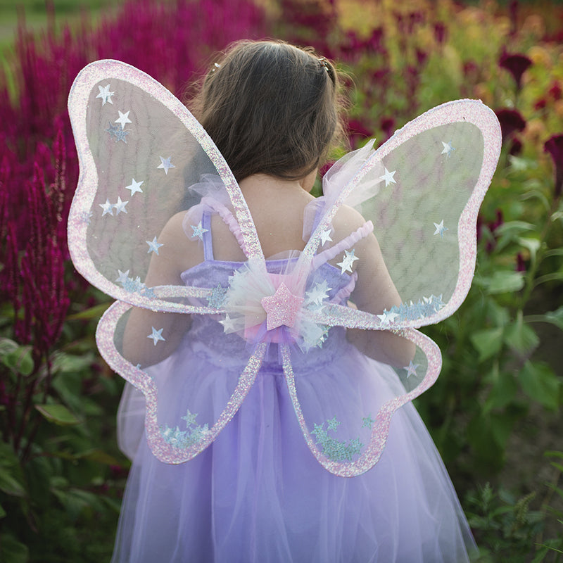 Twinkling Star Confetti Fairy Wings