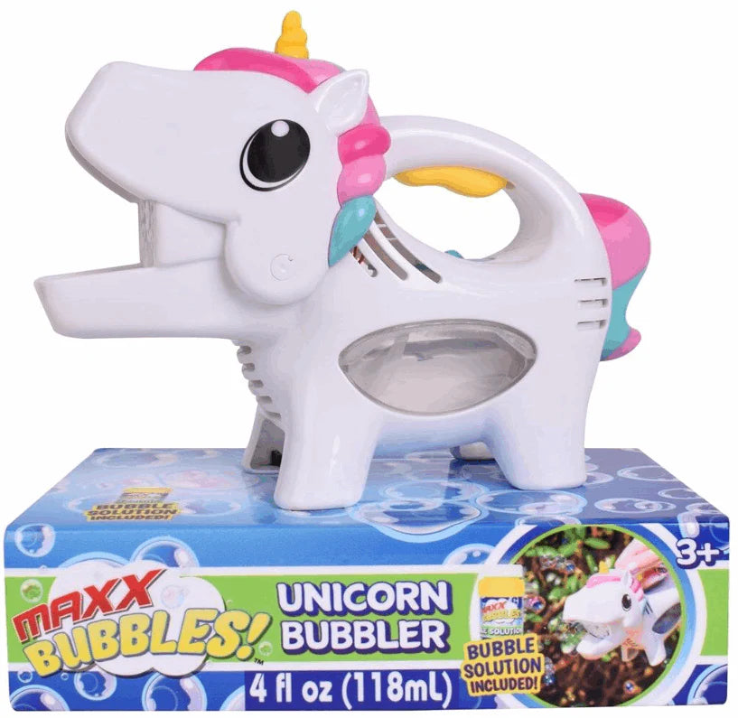 MAXX Bubbles Handheld Unicorn Bubbler