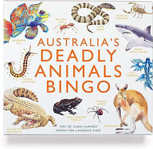 Australia’s Deadly Animals Bingo