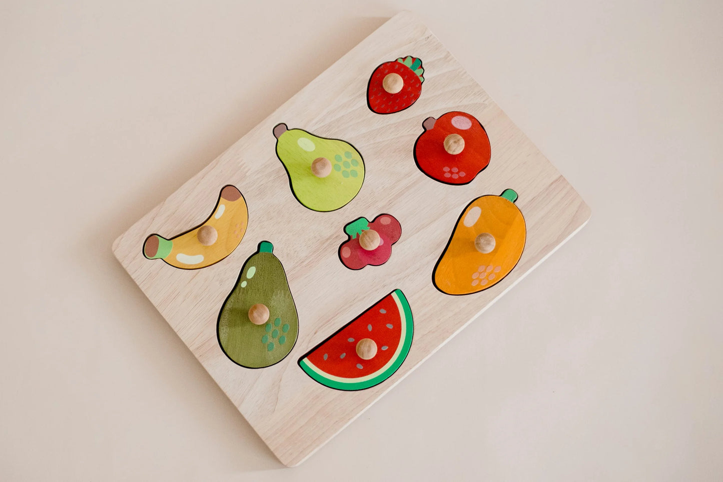 Fruit peg Puzzle