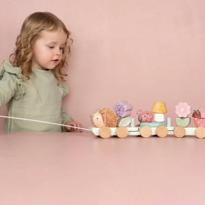 Fairy Garden Stacking Train Hedgehog