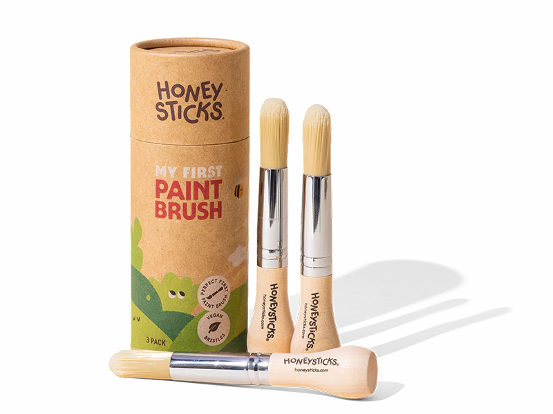 Honeysticks My First Paint Brush Set - 3 pack