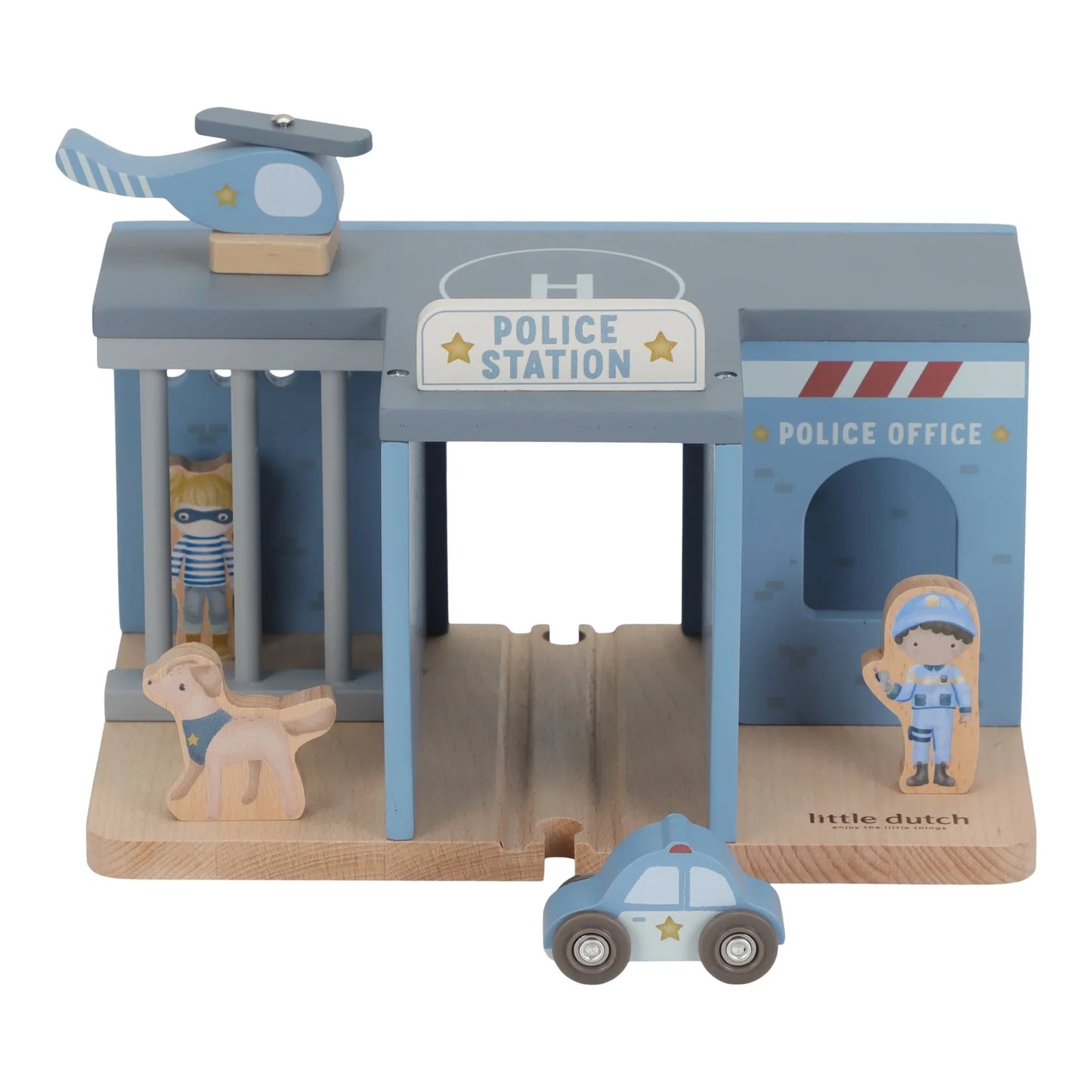 Little Dutch- Wooden Police Station