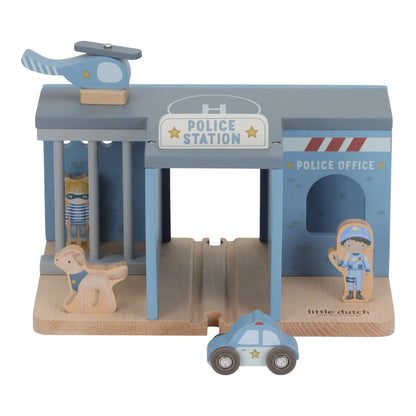 Little Dutch- Wooden Police Station