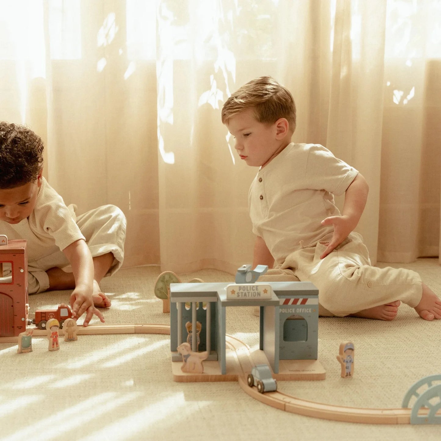 Little Dutch- Wooden Police Station