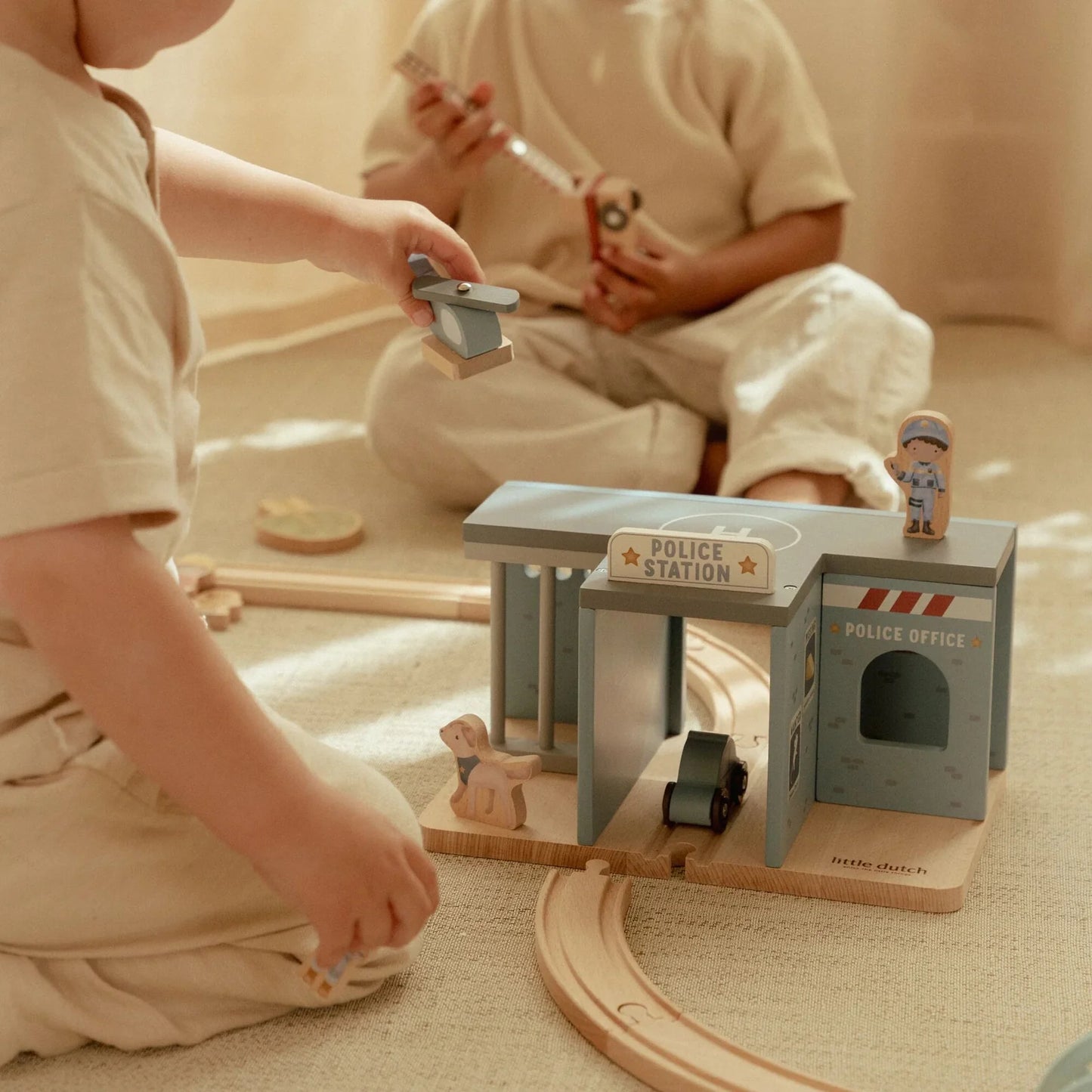 Little Dutch- Wooden Police Station