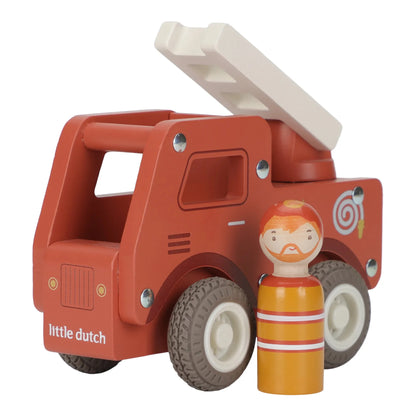 Little Dutch- Wooden Fire Truck